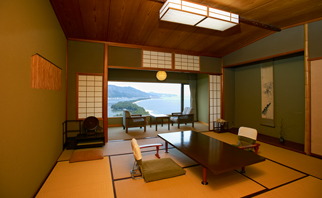 See Amanohashidate Land Bridge Anew From These Rooms Image