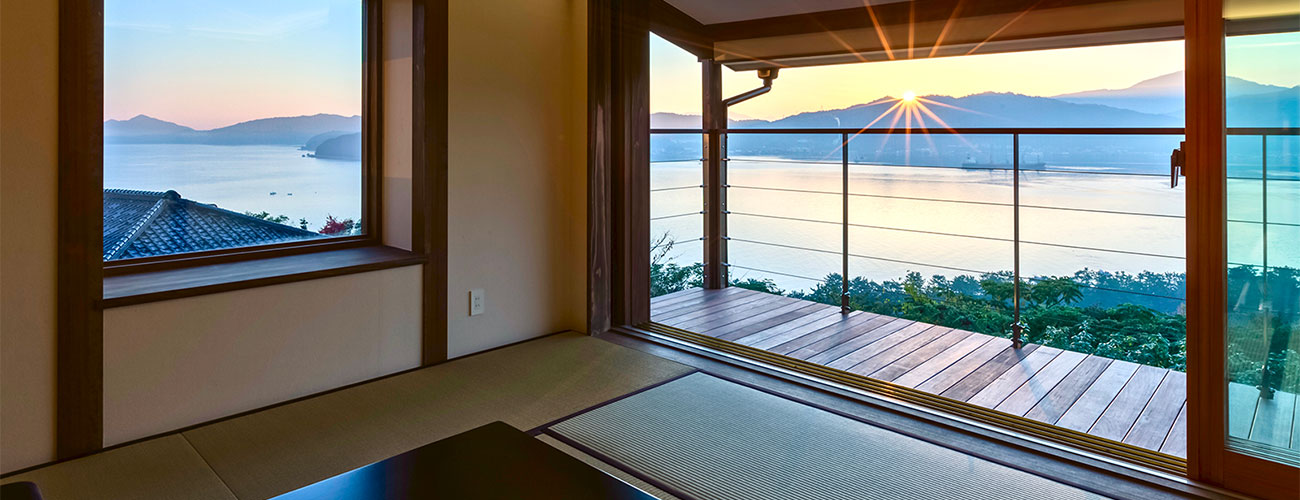 Amanohashidate a superb view The guest room wonderful especially　Japanese and Western style「Kongo」