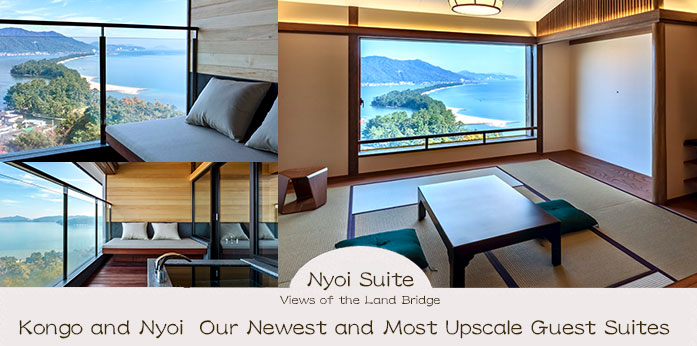 'Amanohashidate a superb view Luxurious guest room　Japanese and Western style「Nyoi